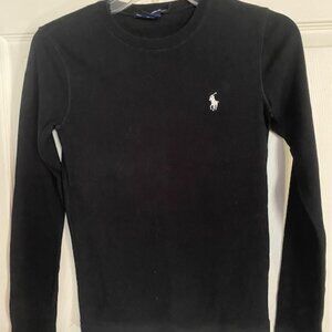 Ralph Lauren Sport L/S T-Shirt Brush Cotton Size Women's S